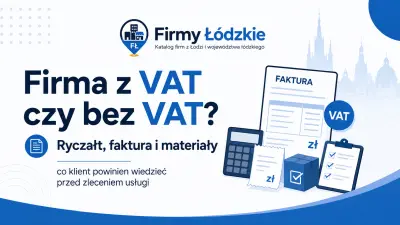 Vat, ryczałt a zakup materiałów - grafika do artykułu