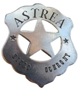 Astrea Biuro Ochrony Tomasz Jędrzejewski — logo